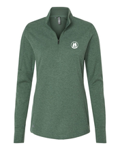 Load image into Gallery viewer, GCCC - Adidas Women's 3-Stripes Quarter-Zip Sweater Pullover
