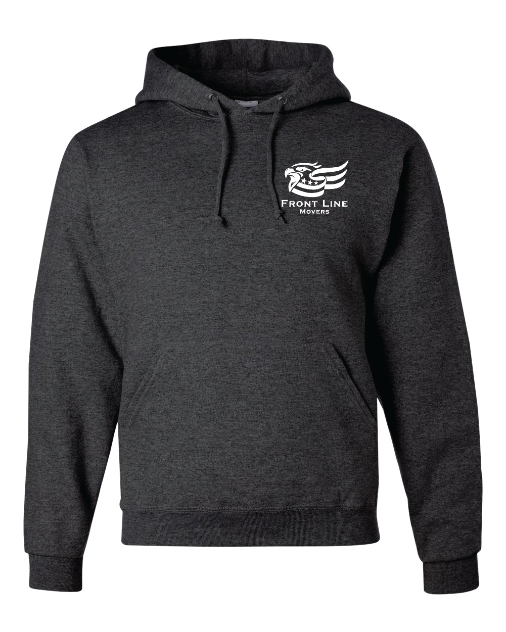 Front Line Movers - Jerzees NuBlend Hooded Sweatshirt