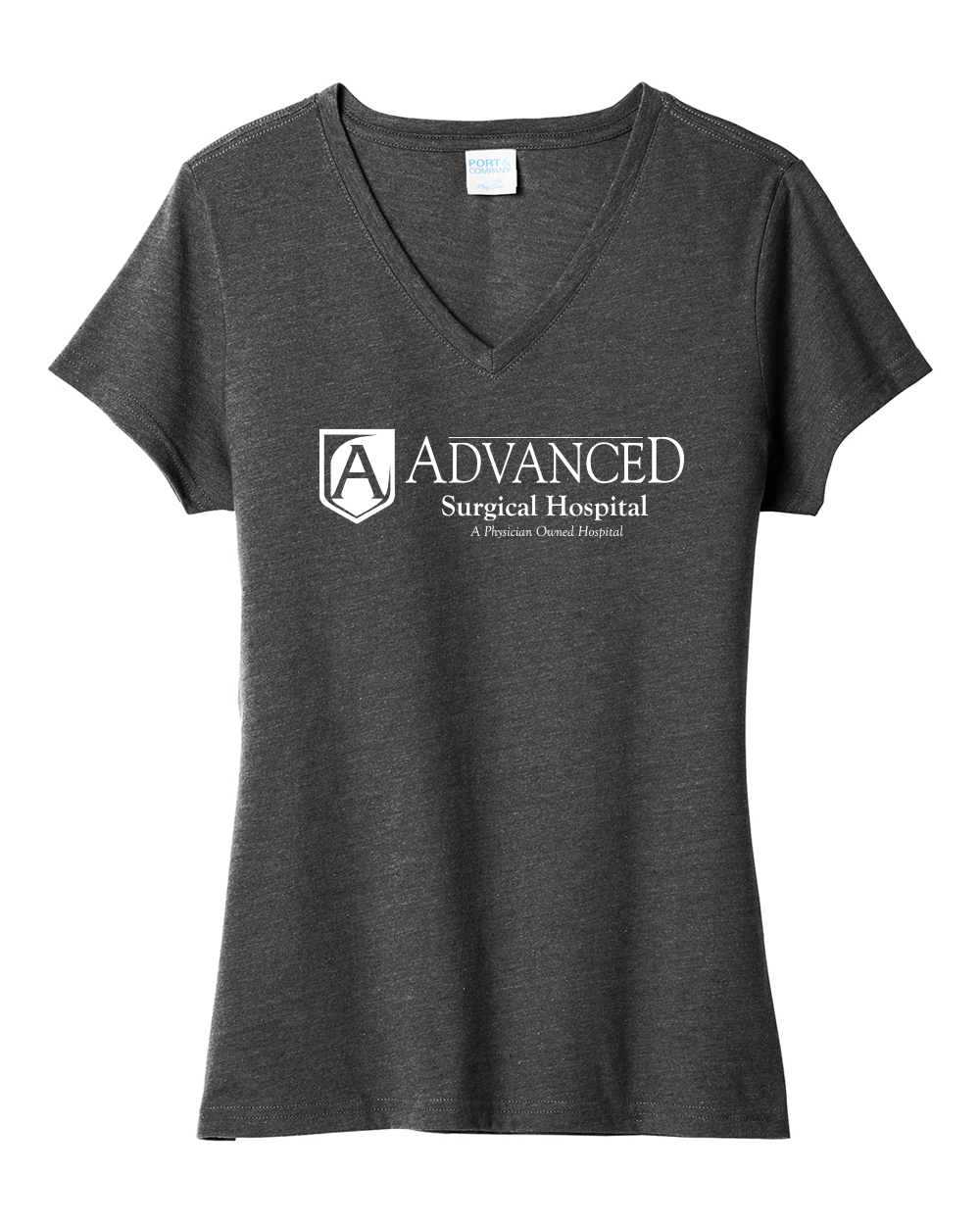 Advanced Surgical - Port & Company Ladies Fan Favorite Blend V-Neck Tee *Softstyle*
