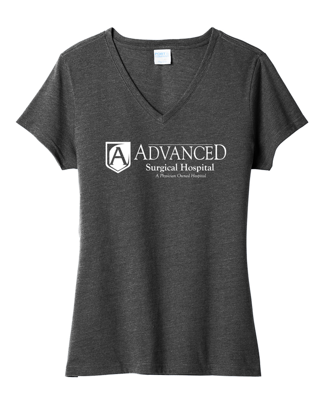 Advanced Surgical - Port & Company Ladies Fan Favorite Blend V-Neck Tee *Softstyle*
