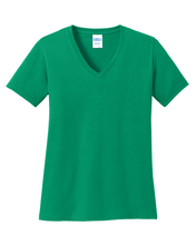 Load image into Gallery viewer, Advanced Orthopaedics - Port &amp; Company Ladies Core Cotton V-Neck Tee
