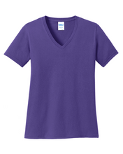 Load image into Gallery viewer, Advanced Orthopaedics - Port &amp; Company Ladies Core Cotton V-Neck Tee
