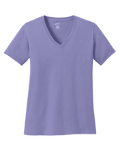 Load image into Gallery viewer, Advanced Orthopaedics - Port &amp; Company Ladies Core Cotton V-Neck Tee
