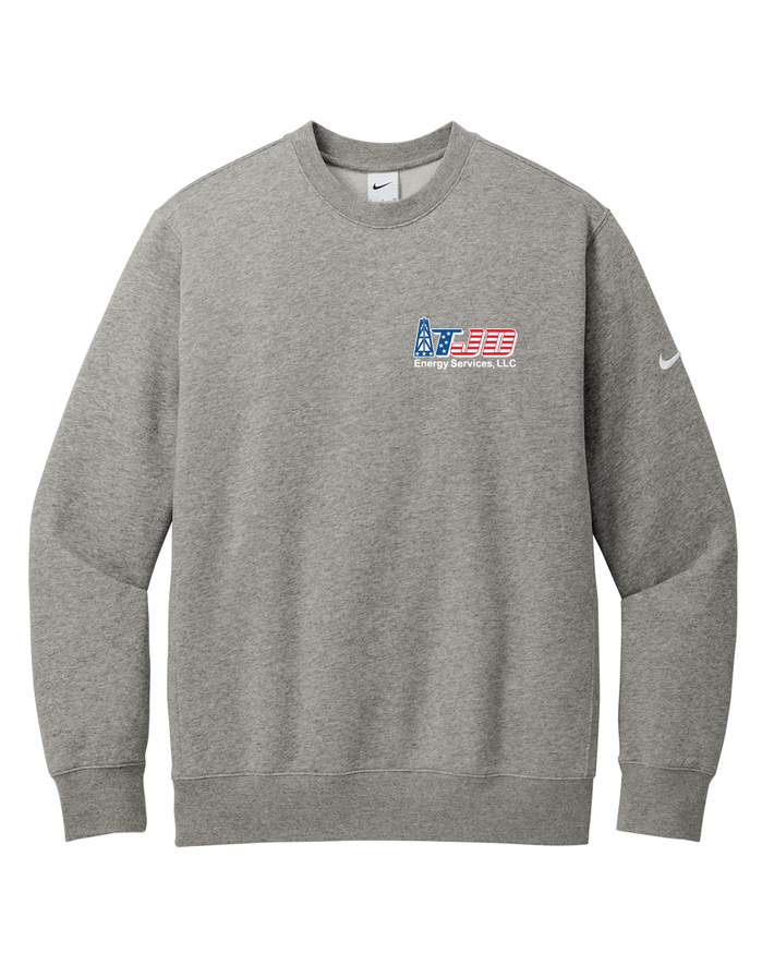 TJD Energy - Nike Club Fleece Sleeve Swoosh Crew