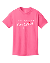 Load image into Gallery viewer, Not Today Cupid - Port &amp; Company Youth Core Cotton T-Shirt

