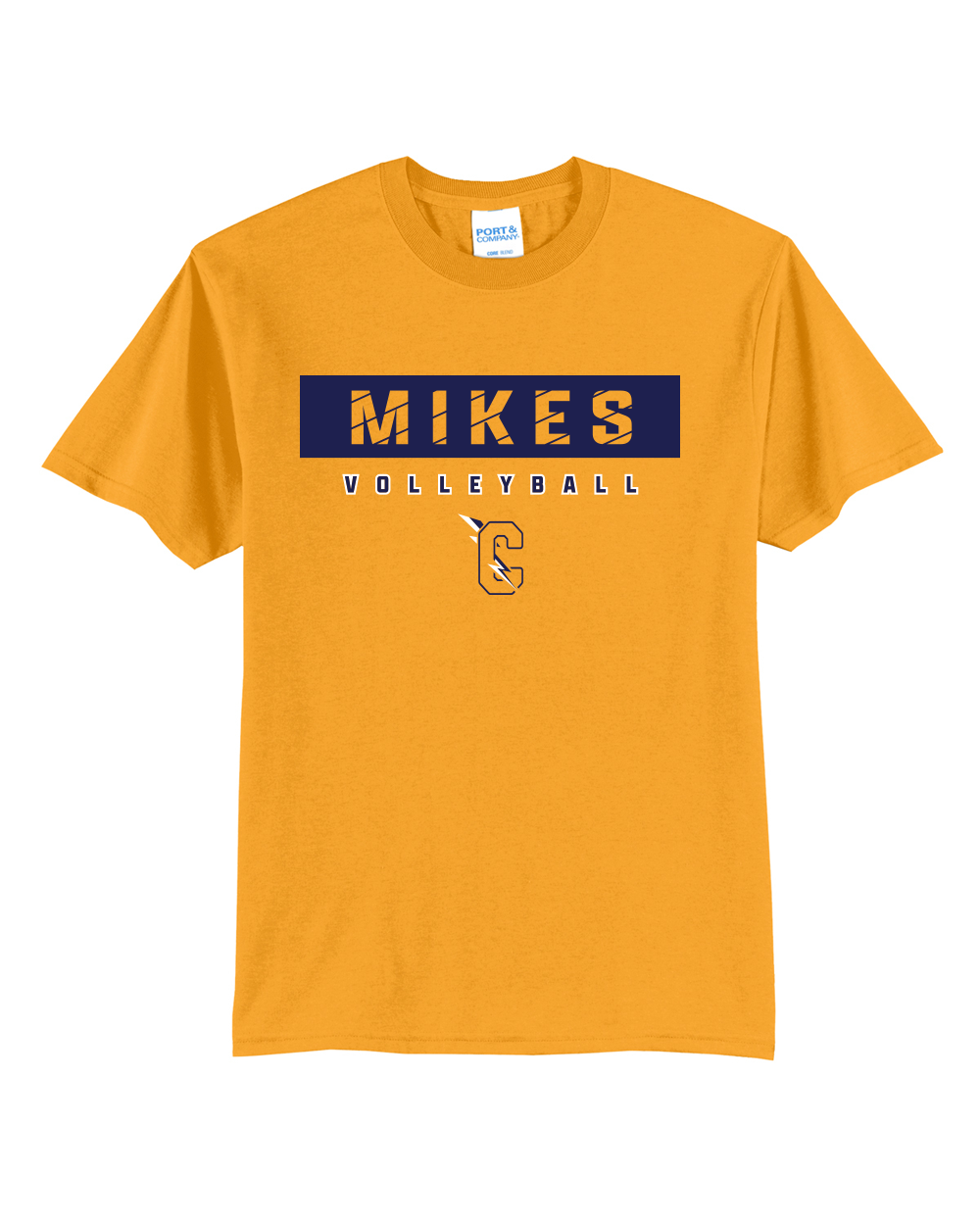 Carmichaels Volleyball - Port & Company Core Blend Tee