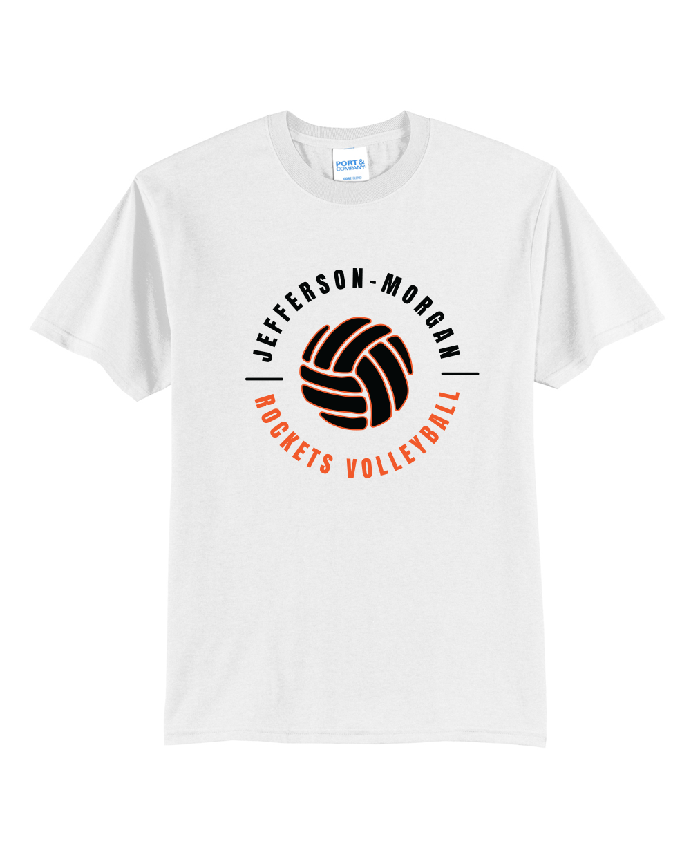 JM Volleyball - Port & Company Core Blend Tee