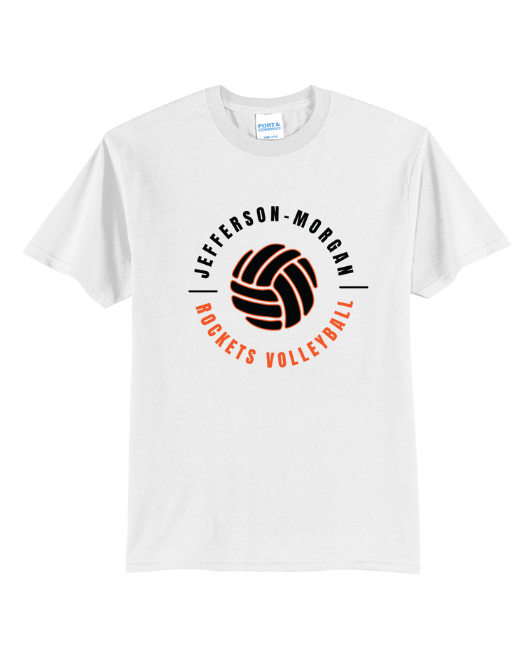 JM Volleyball - Port & Company Core Blend Tee