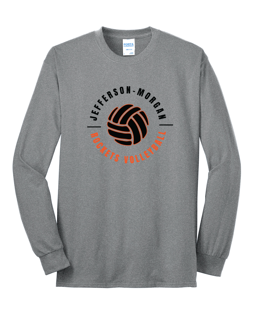 JM Volleyball - Port & Company Long Sleeve Core Blend Tee