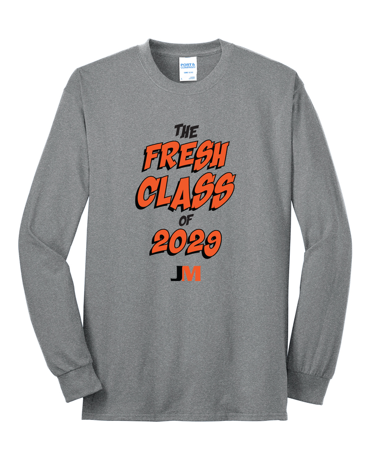 JM Fresh Class 2029 - Port & Co Long Sleeve Core Blend Tee