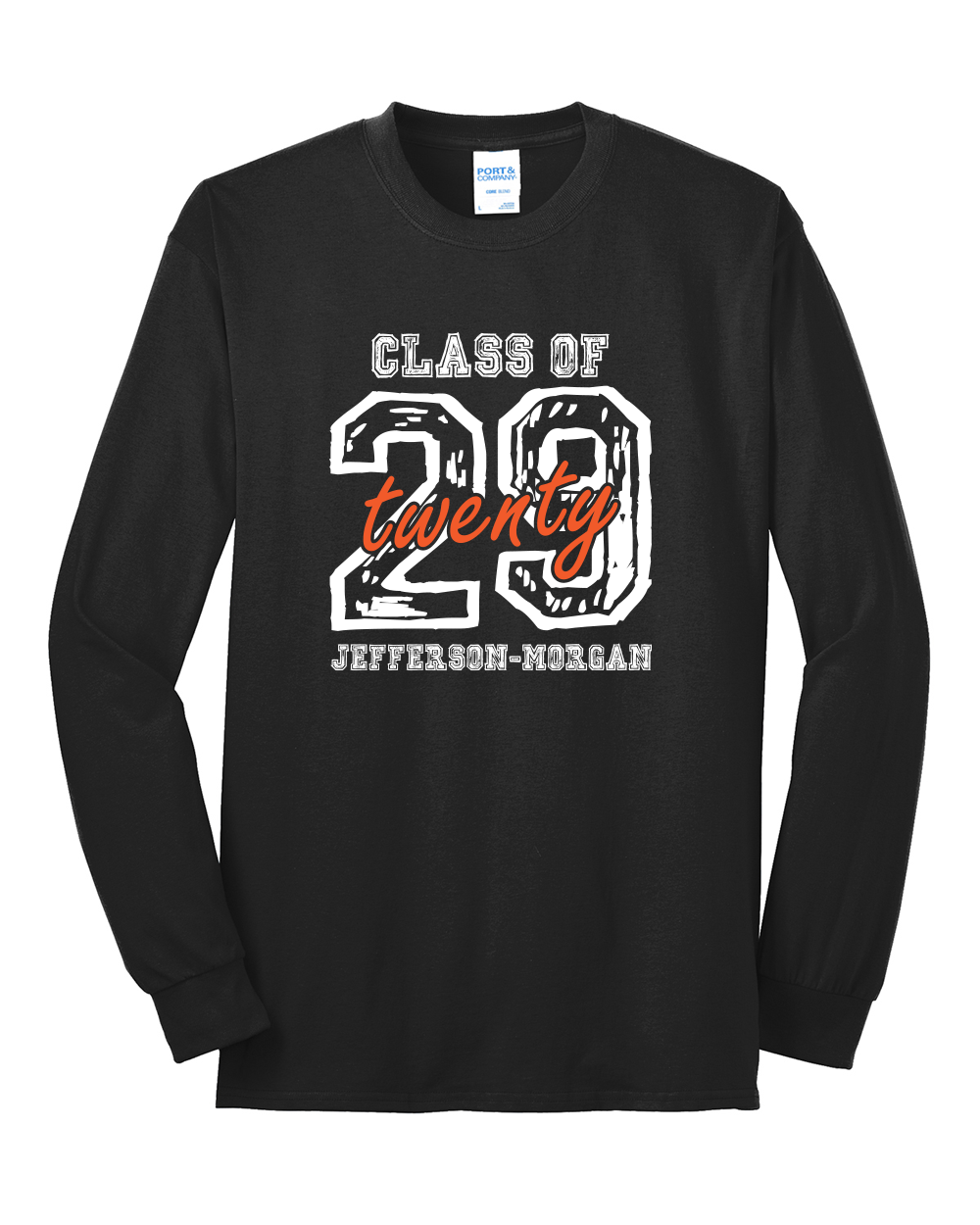 JM Class 2029 - Port & Co Long Sleeve Core Blend Tee