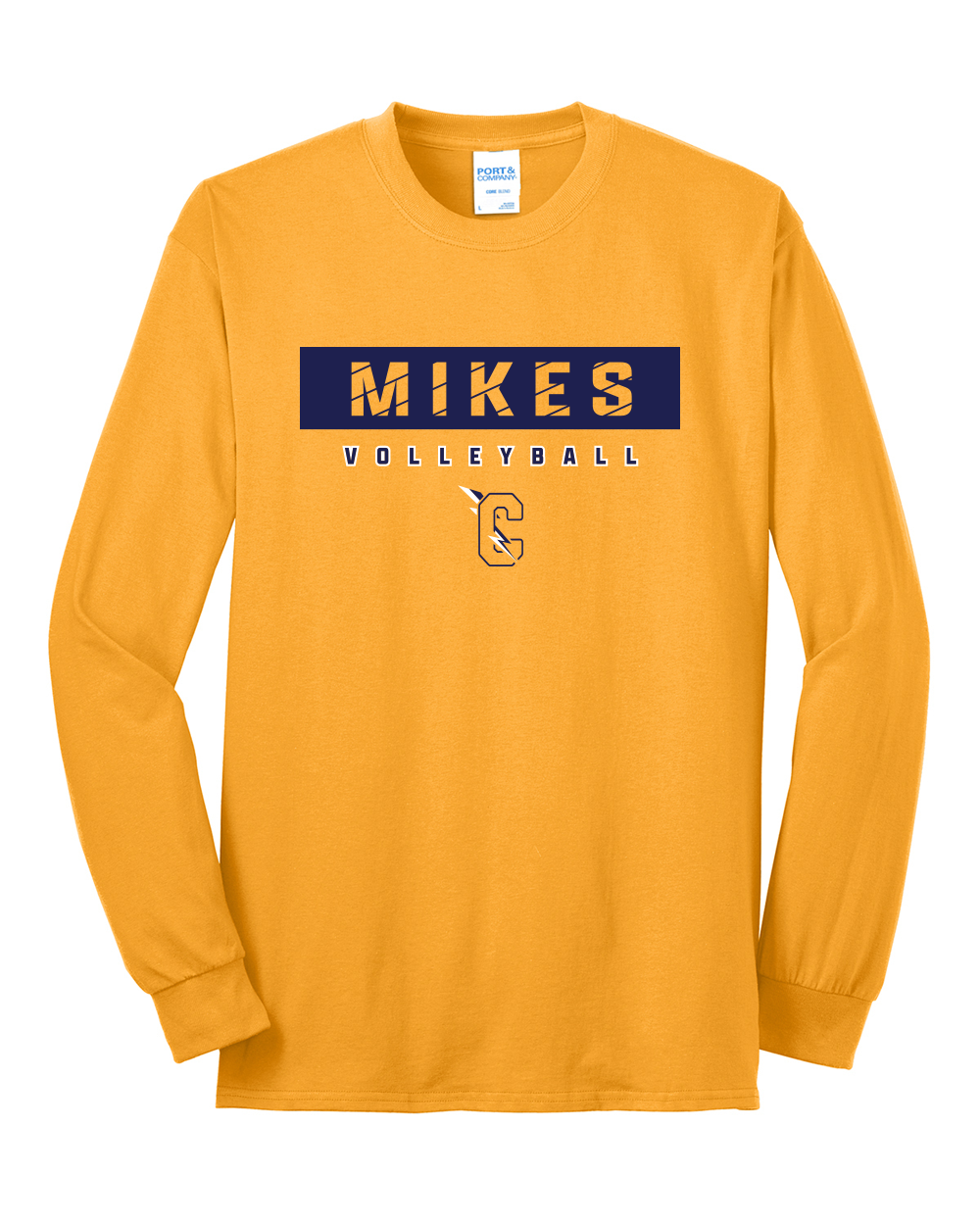 Carmichaels Volleyball - Port & Company Long Sleeve Core Blend Tee