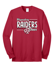 Load image into Gallery viewer, WJLFA Cheer - Port &amp; Company Long Sleeve Core Blend Tee
