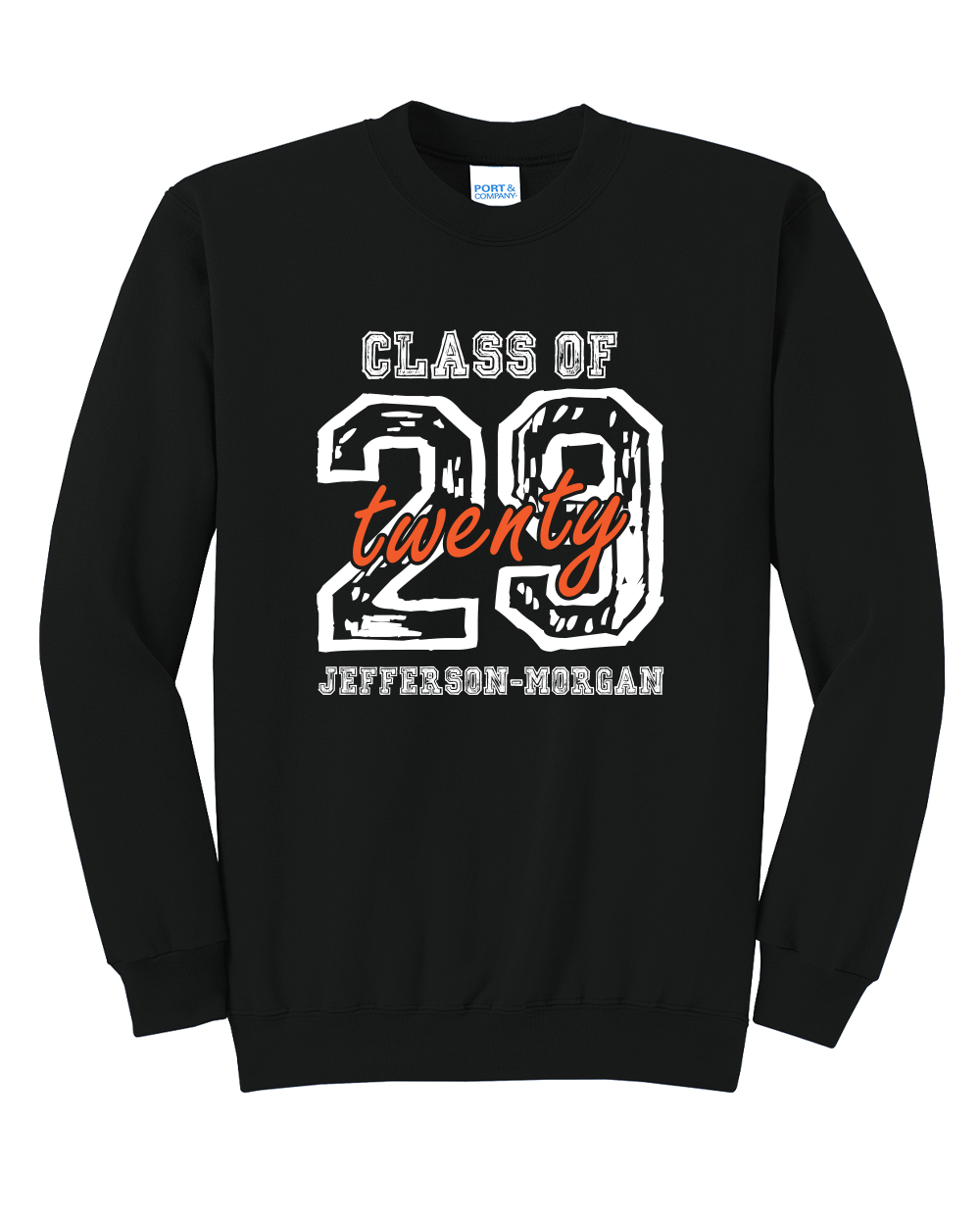 JM Class 2029 - Port & Co Core Fleece Crewneck Sweatshirt