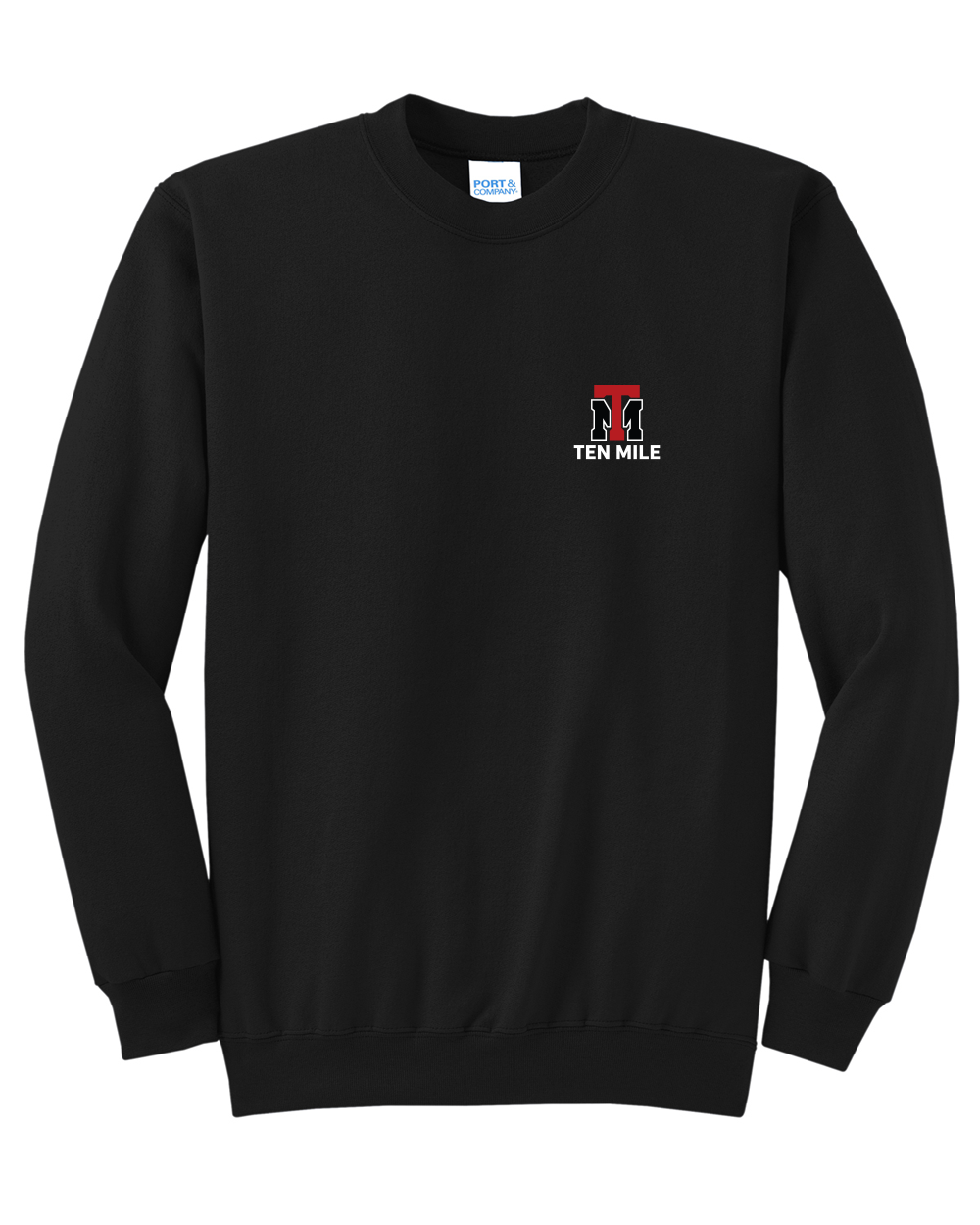 Ten Mile - Port & Company Core Fleece Crewneck Sweatshirt