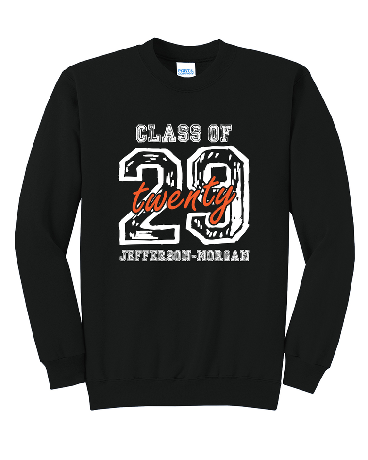 JM Class 2029 - Port & Co Core Fleece Crewneck Sweatshirt