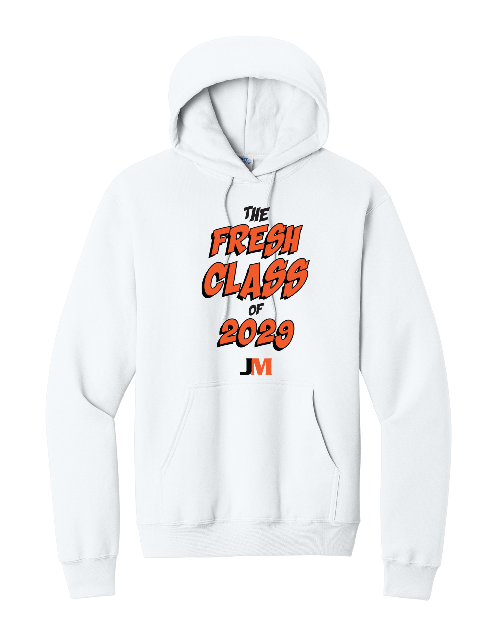 JM Fresh Class 2029 - Port & Co Core Fleece Pullover Hooded Sweatshirt