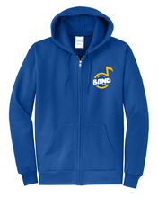 Load image into Gallery viewer, WG Marching Band - Port &amp; Co Core Fleece Full-Zip Hooded Sweatshirt
