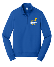 Load image into Gallery viewer, WG Marching Band - Port &amp; Co Fan Favorite® Fleece 1/4-Zip Pullover Sweatshirt
