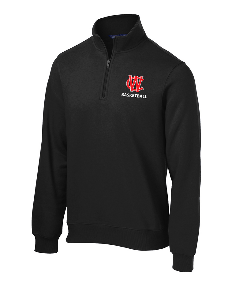 Waynesburg Girls Basketball - Sport-Tek 1/4-Zip Sweatshirt