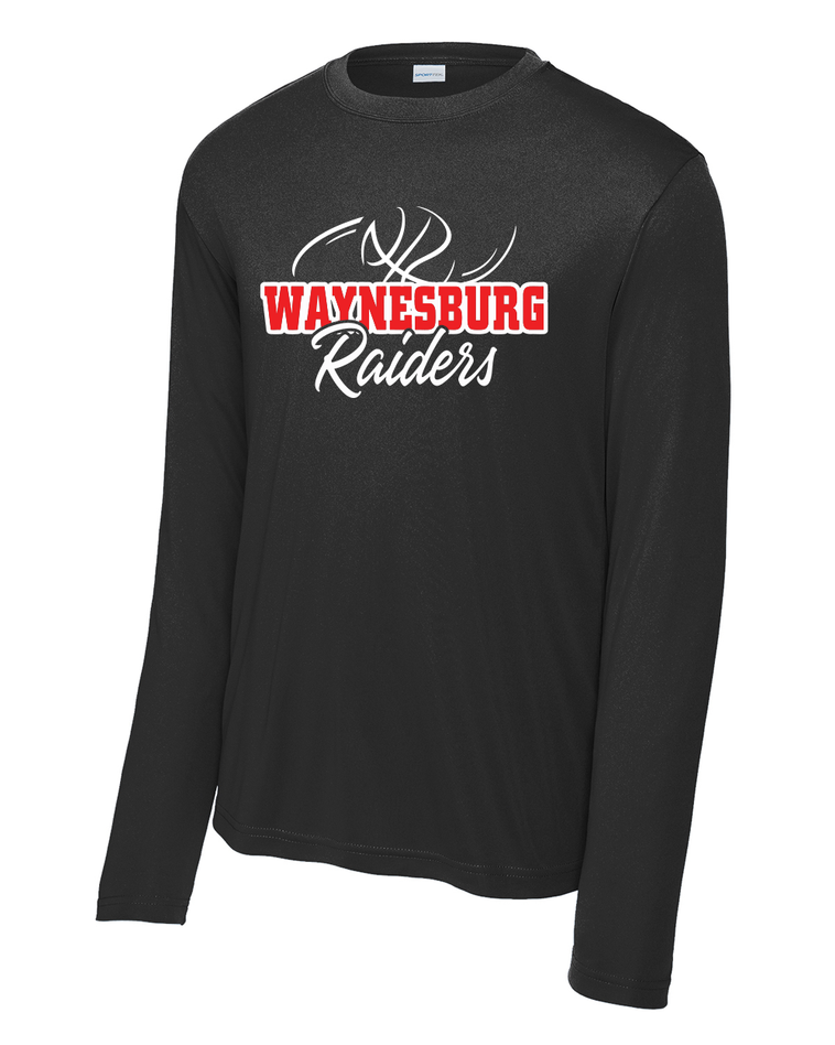 Raiders Girls Basketball - Sport-Tek Long Sleeve PosiCharge Competitor Tee *Wicking*