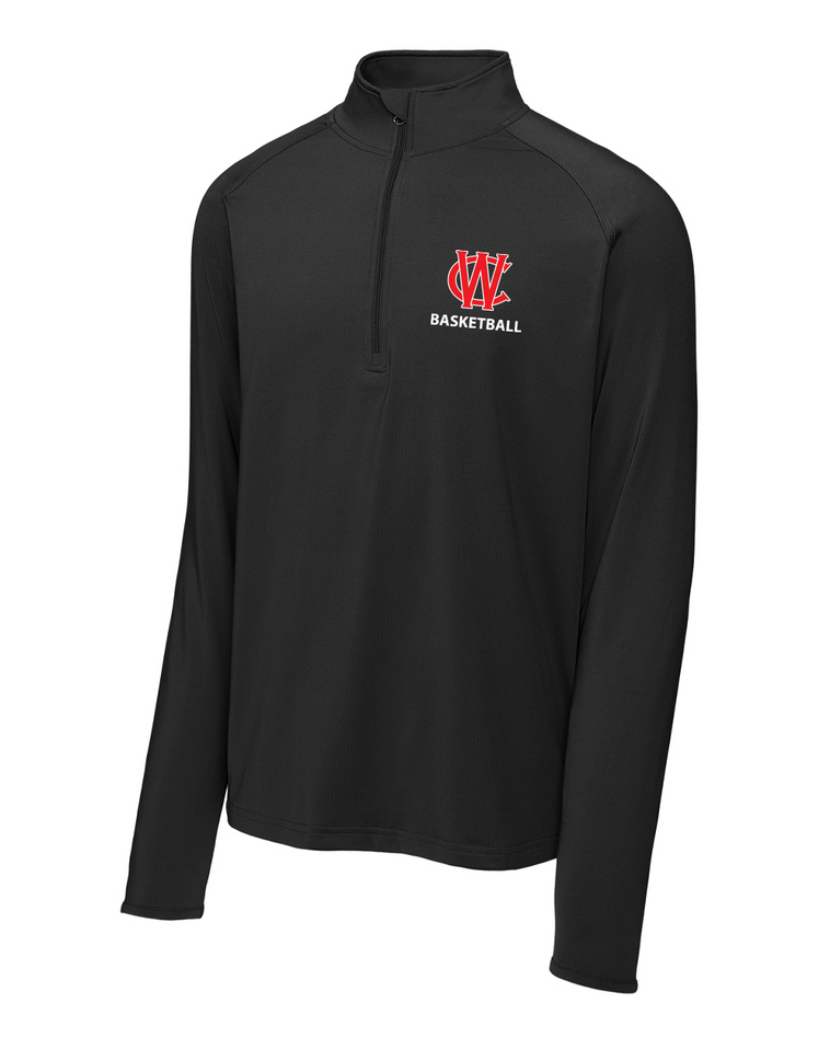 Waynesburg Girls Basketball - Sport-Tek Sport-Wick Stretch 1/4-Zip Pullover