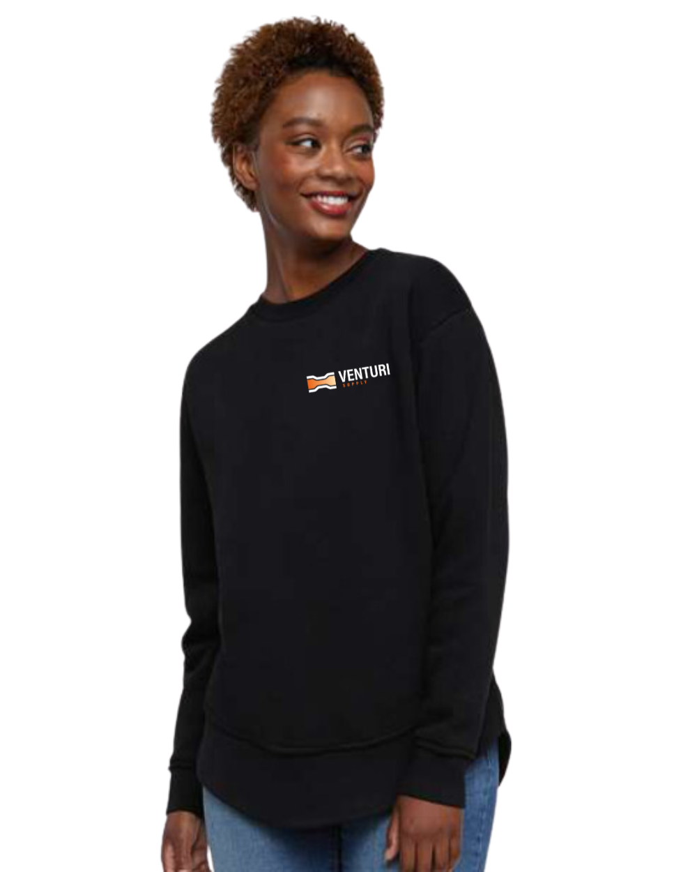 Venturi Supply - LAT Women's Weekend Fleece Crewneck Sweatshirt