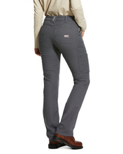 Load image into Gallery viewer, PSC - Ariat Women&#39;s FR Stretch DuraLight Canvas Stackable Straight Leg Pant
