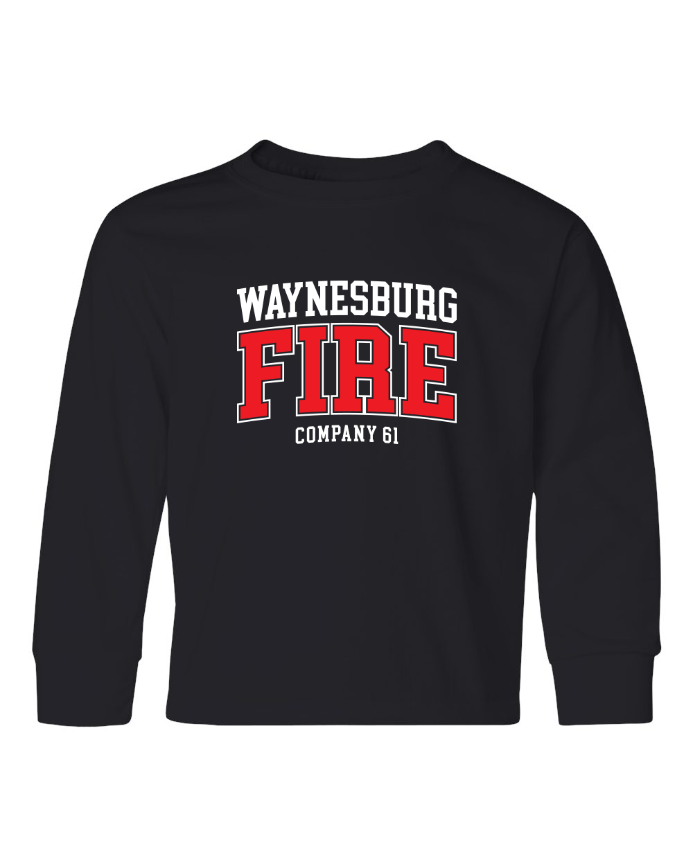 Youth Waynesburg Fire - Dri-Power Long Sleeve 50/50 T-Shirt