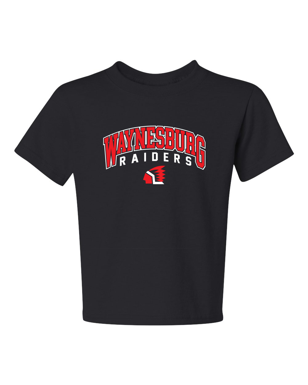 Waynesburg Raiders Arched - Dri-Power Youth 50/50 T-Shirt