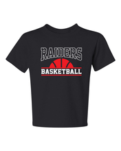 Load image into Gallery viewer, Raiders Basketball - Dri-Power Youth 50/50 T-Shirt
