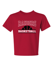Load image into Gallery viewer, Raiders Basketball - Dri-Power Youth 50/50 T-Shirt
