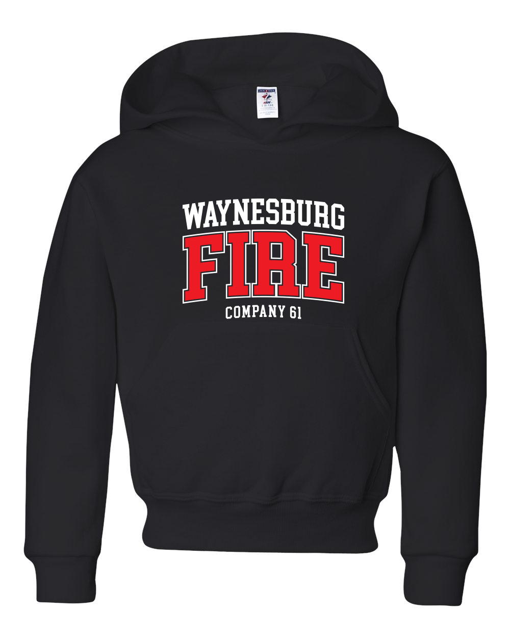 Youth Waynesburg Fire - NuBlend Hooded Sweatshirt