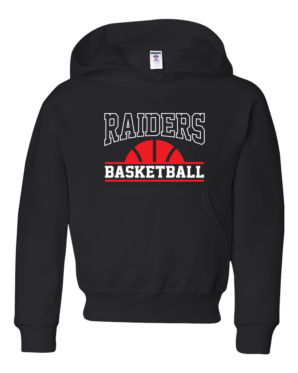 Raiders Basketball - NuBlend Youth Hooded Sweatshirt