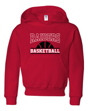 Load image into Gallery viewer, Raiders Basketball - NuBlend Youth Hooded Sweatshirt
