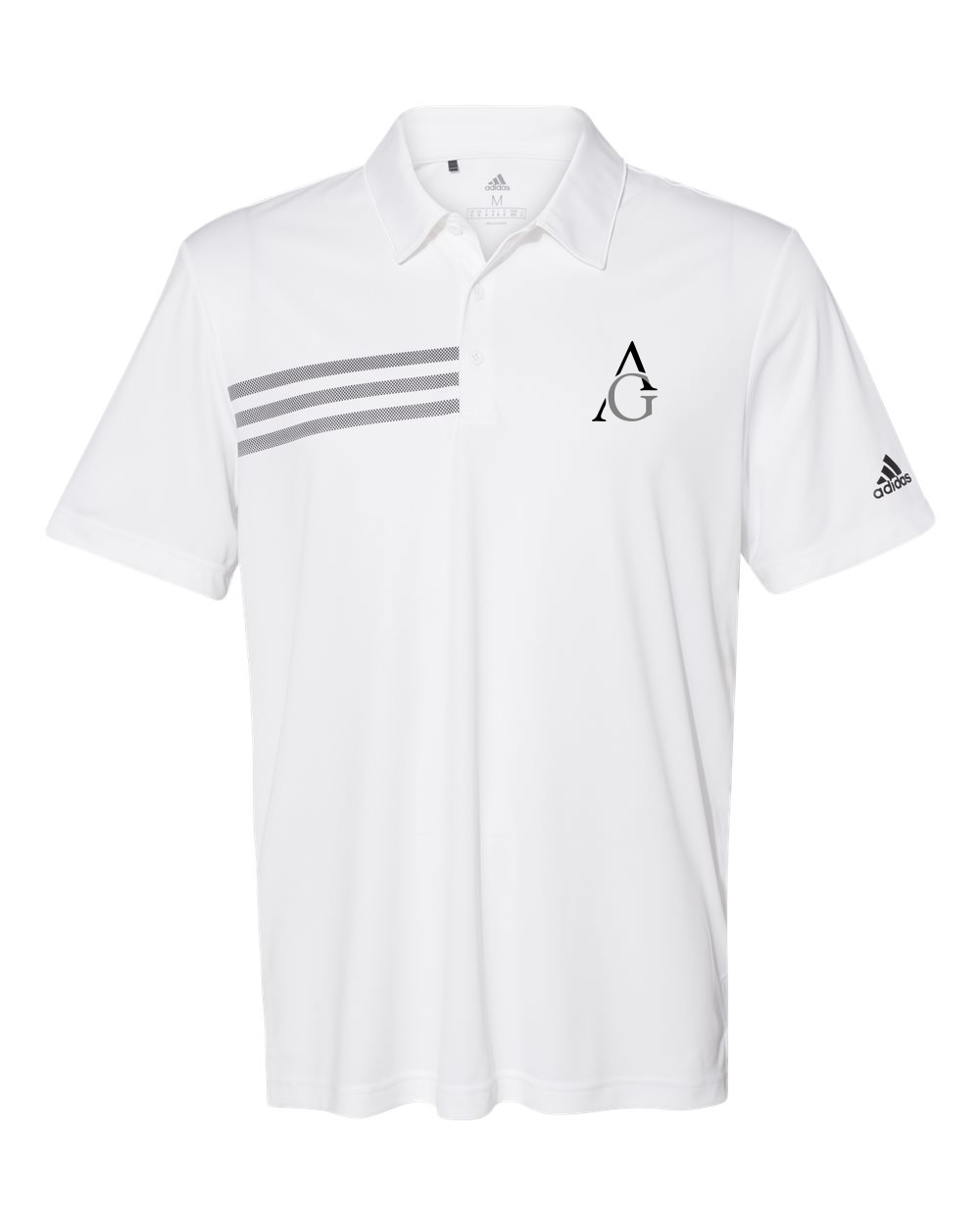 Albert Gallatin Adidas 3-Stripes Chest Polo