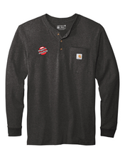 Load image into Gallery viewer, Higgins Hauling - Carhartt Long Sleeve Henley T-Shirt

