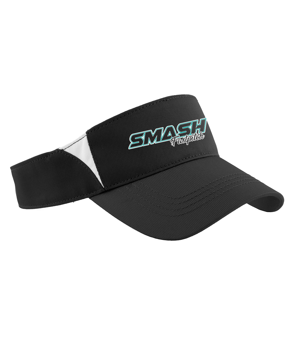 SMASH Sport-Tek Dry Zone Colorblock Visor